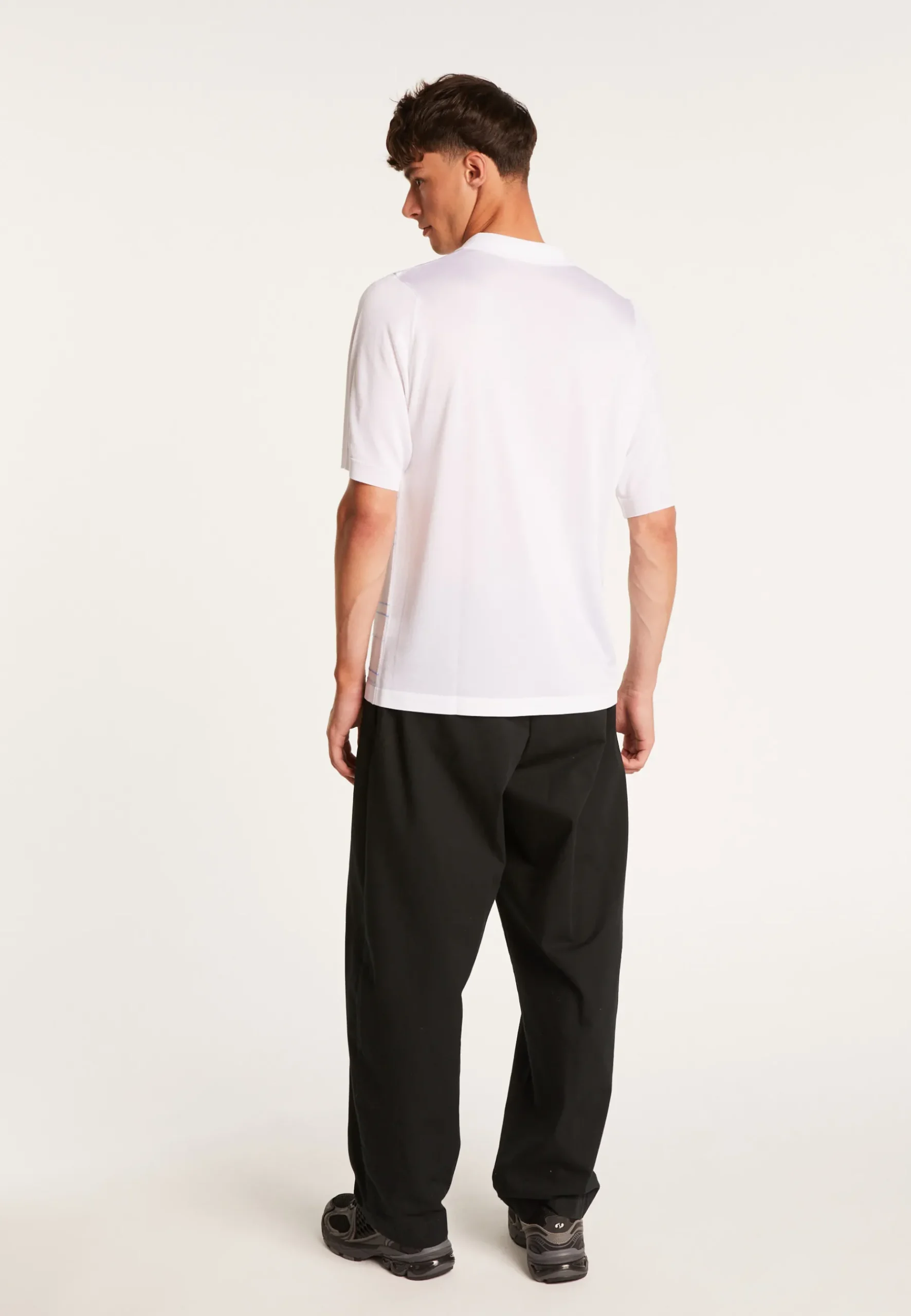 Montagut Polos Et T-Shirts-Polo en Fil Lumière à rayures - Aldo 02-Blanc