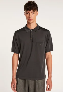 Montagut Polos Et T-Shirts-Polo en Fil Lumière - Vadim 10-Gris foncé