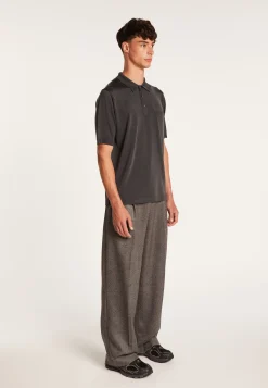 Montagut Polos Et T-Shirts-Polo en Fil Lumière - Vadim 10-Gris foncé