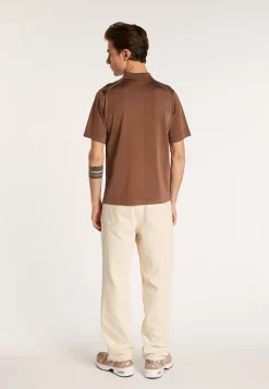 Montagut Polos Et T-Shirts-Polo en Fil Lumière - Vadim 07-Marron