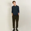 Montagut Polos Et T-Shirts-Polo en laine et soie - Bartev 10-Gris foncé