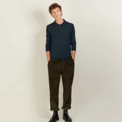 Montagut Polos Et T-Shirts-Polo en laine et soie - Bartev 10-Gris foncé