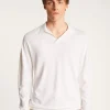 Montagut Pulls-Polo en laine mélangée - Thibaud 82-Ecru