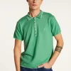 Montagut Le Fil Lumière®-Polo fantaisie Fil Lumière - Baldwin 22-Vert moyen