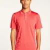 Montagut Le Fil Lumière®-Polo Fil Lumière à motifs - Stenley 49-Turquoise