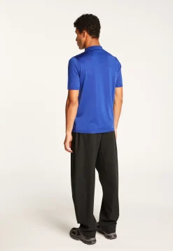 Montagut Polos Et T-Shirts-Polo Fil Lumière à motifs - Juan 48-Bleu roi