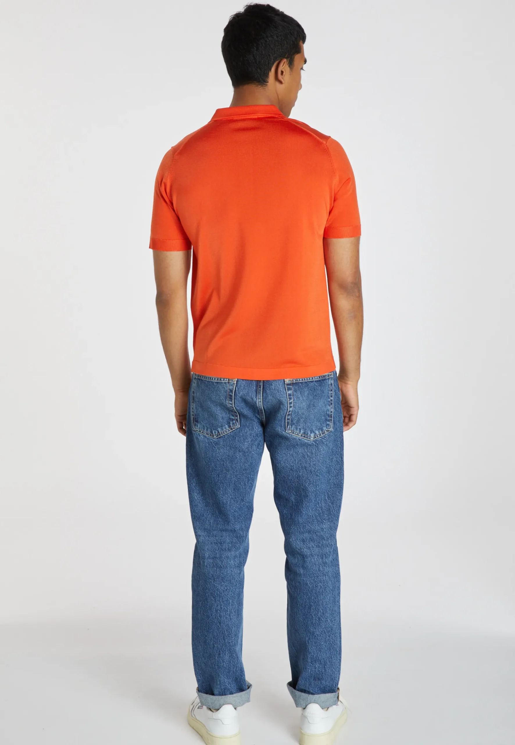 Montagut Polos Et T-Shirts-Polo Fil Lumière à motifs - Jordan 15-Orange