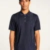 Montagut Polos Et T-Shirts-Polo Fil Lumière à rayures - Alvare 75-Bleu nuit