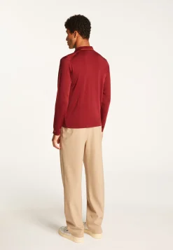 Montagut Polos Et T-Shirts-Polo Fil Lumière motifs géométriques - Sten 51-Bordeaux