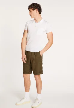 Montagut Polos Et T-Shirts-Polo Fil Lumière poche avant - Blaze 02-Blanc