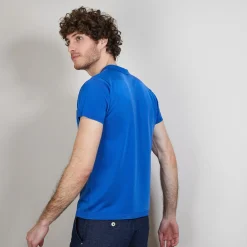 Montagut Polos Et T-Shirts-Polo Fil Lumière poche avant - Blaze 06-Bleu moyen