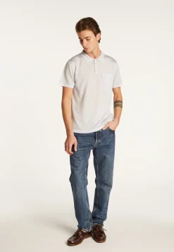 Montagut Polos Et T-Shirts-Polo fines rayures Fil Lumière - Basso 11-Gris clair