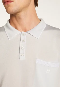 Montagut Polos Et T-Shirts-Polo fines rayures Fil Lumière - Basso 11-Gris clair