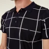 Montagut Chemises-Polo homme carreaux Fil Lumière - Marin 05-Bleu marine