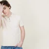 Montagut Polos Et T-Shirts-Polo homme en coton - Bora 12-Beige clair