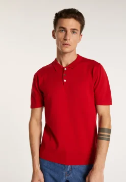 Montagut Polos Et T-Shirts-Polo homme en coton - Bora 52-Rouge
