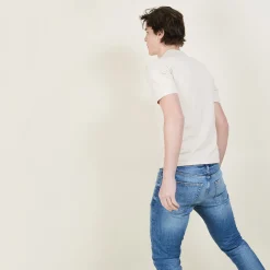 Montagut Polos Et T-Shirts-Polo homme en coton - Bora 12-Beige clair