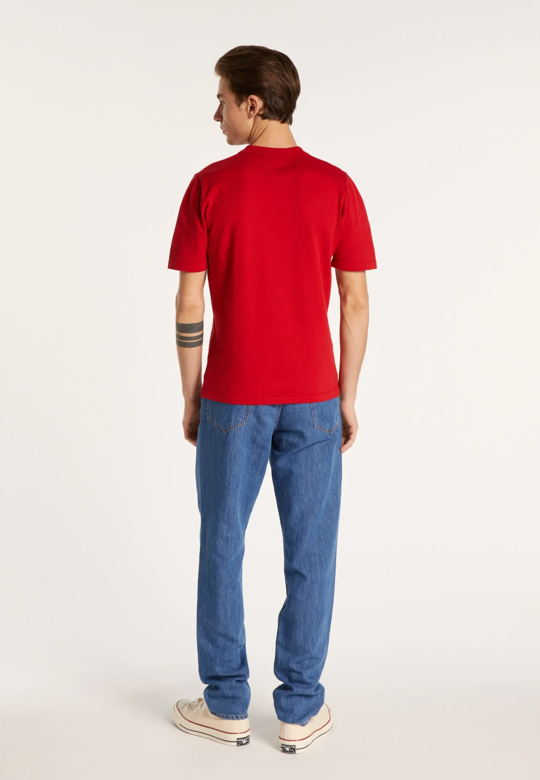 Montagut Polos Et T-Shirts-Polo homme en coton - Bora 52-Rouge