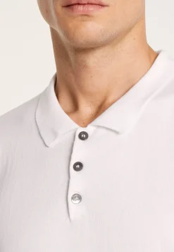Montagut Polos Et T-Shirts-Polo homme en coton - Bora 02-Blanc