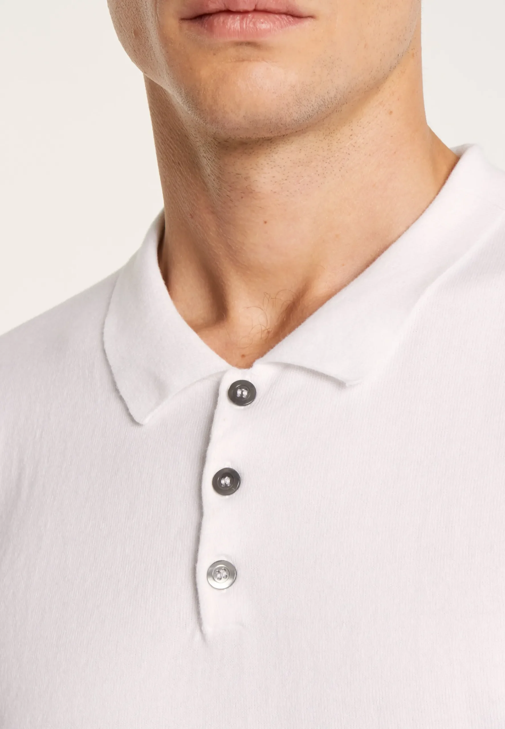 Montagut Polos Et T-Shirts-Polo homme en coton - Bora 02-Blanc