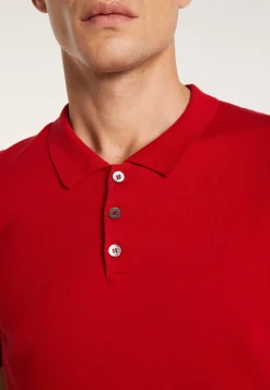 Montagut Polos Et T-Shirts-Polo homme en coton - Bora 52-Rouge