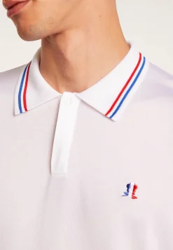 Montagut Polos Et T-Shirts-Polo unisexe Fil Lumière - Arthur 02-Blanc