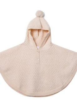 Montagut Cadeaux De Naissance-Poncho pour bébé en cachemire - Incognito 85-Nude
