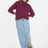 Montagut Pulls-Pull à rayures en laine mérinos - Coco 17-Violet