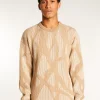 Montagut Pulls-Pull ample à jeu de maille laine et cachemire - Tanguy 88-Camel
