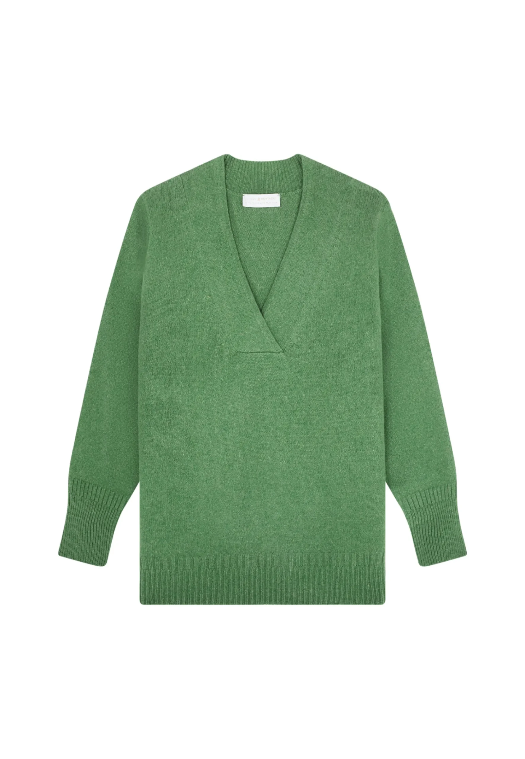 Montagut Pulls-Pull ample en cachemire et laine - Chloé 22-Vert moyen