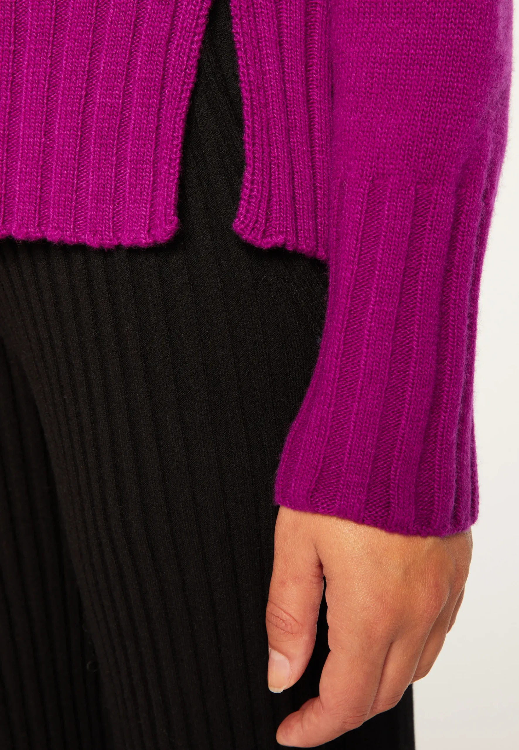 Montagut Pulls-Pull ample en laine - Vivienne 17-Violet