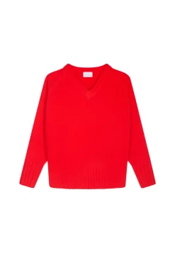 Montagut Pulls-Pull ample en laine - Vivienne 52-Rouge