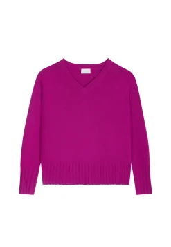 Montagut Pulls-Pull ample en laine - Vivienne 17-Violet