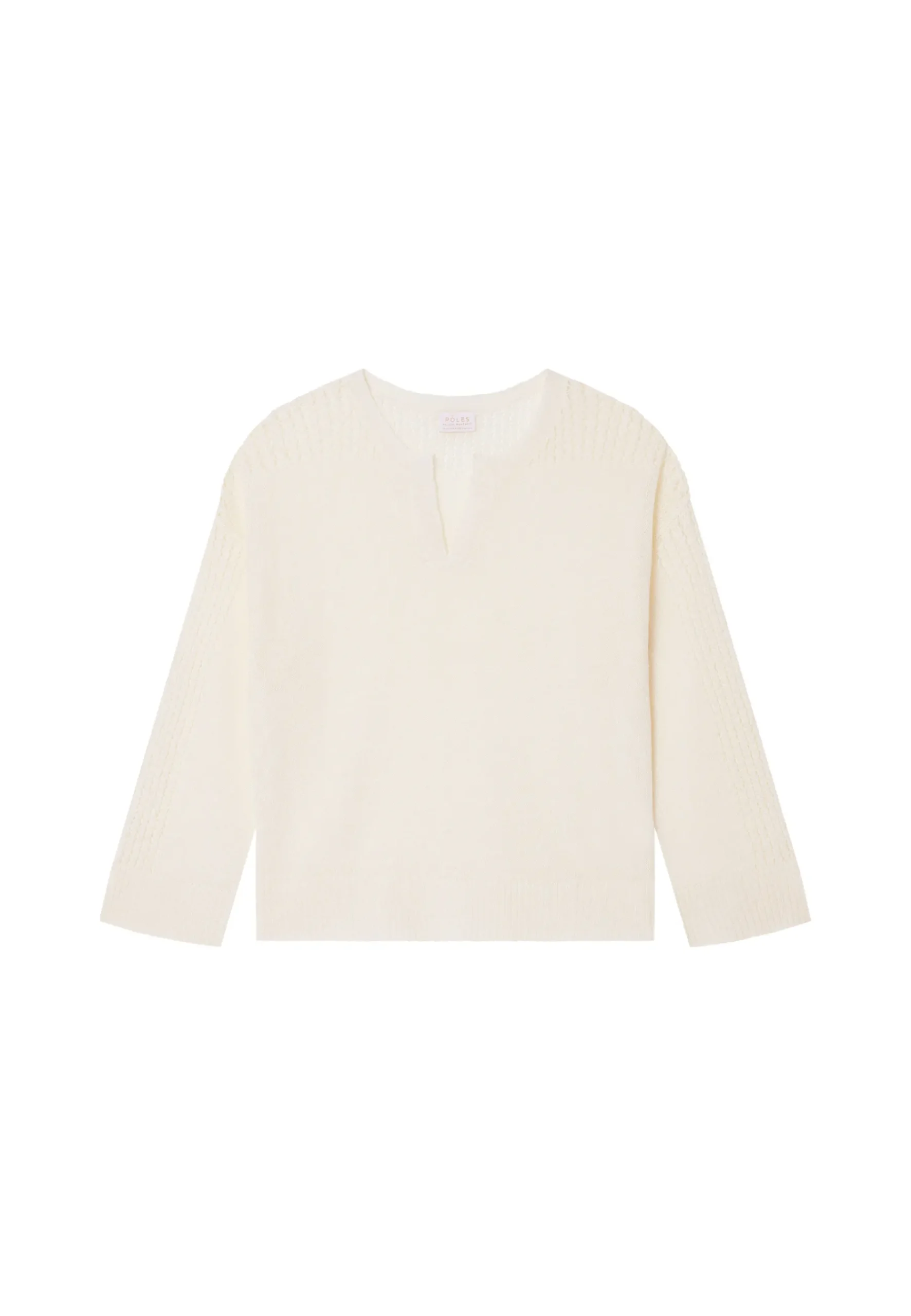 Montagut Pulls-Pull ample en lin - Molene 82-Ecru