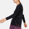 Montagut Pulls-Pull ample fin en laine mérinos - Azel 05-Bleu marine