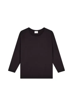 Montagut Pulls-Pull ample fin en laine mérinos - Azel 01-Noir