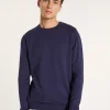 Montagut Pulls-Pull boutonné en coton - Bonze 05-Bleu marine