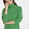 Montagut Les Incontournables-Pull cachemire 4 fils - Adena 22-Vert moyen