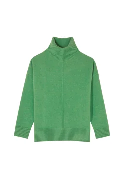 Montagut Les Incontournables-Pull cachemire 4 fils - Adena 22-Vert moyen