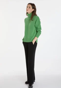 Montagut Les Incontournables-Pull cachemire 4 fils - Adena 22-Vert moyen