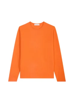 Montagut Pulls-Pull cachemire col rond - Ernesto 15-Orange