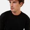 Montagut Pulls-Pull cachemire col roulotté - Ernest 01-Noir