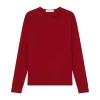 Montagut Pulls-Pull cachemire col roulotté - Ernest 52-Rouge
