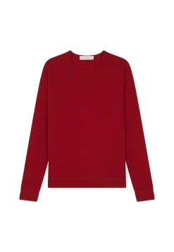 Montagut Pulls-Pull cachemire col roulotté - Ernest 52-Rouge