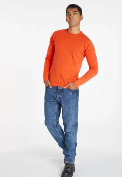 Montagut Pulls-Pull cachemire col roulotté - Ernest 15-Orange