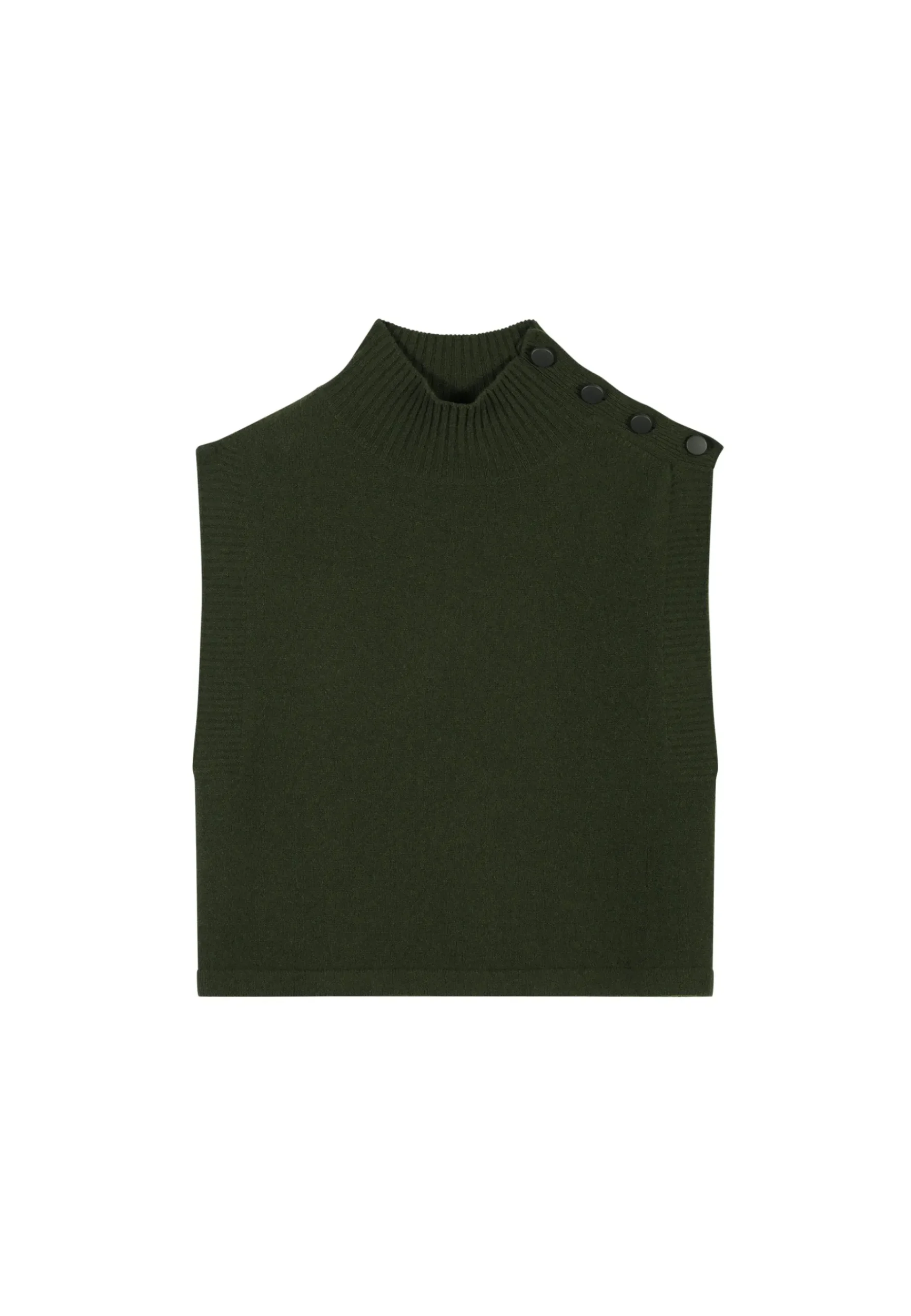 Montagut Les Incontournables-Pull cachemire et laine - Anika 83-Kaki