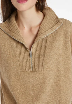 Montagut Pulls-Pull cachemire et laine - Charlotte 88-Camel