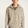Montagut Pulls-Pull camionneur unisexe en mohair - Tenessy 82-Ecru