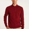 Montagut Pulls-Pull col polo en cachemire - Emerson 51-Bordeaux