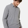 Montagut Pulls-Pull col polo en cachemire - Emerson 09-Gris moyen